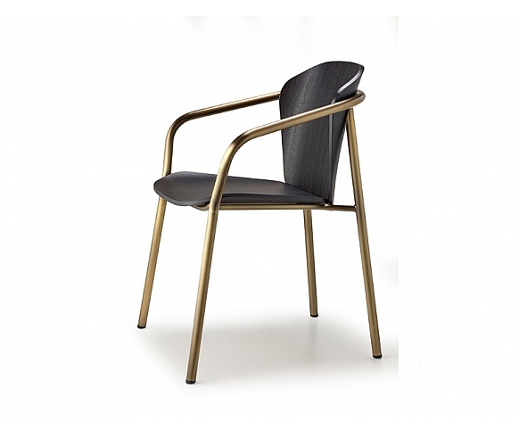 Finn A metal wood chair